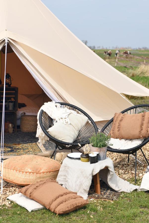 Smuk Lytse Bell Tent Echtenerbrug Exteriér fotografie