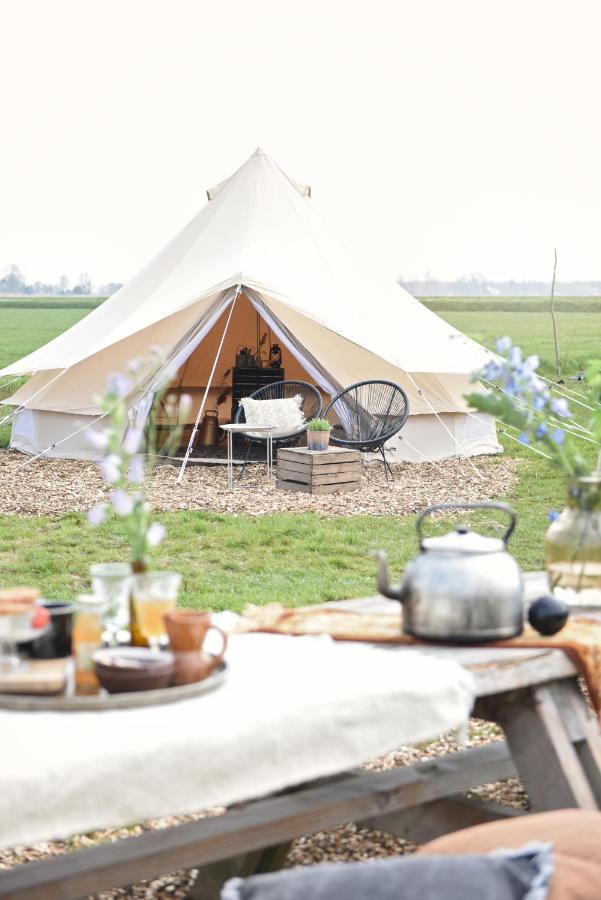 Smuk Lytse Bell Tent Echtenerbrug Exteriér fotografie