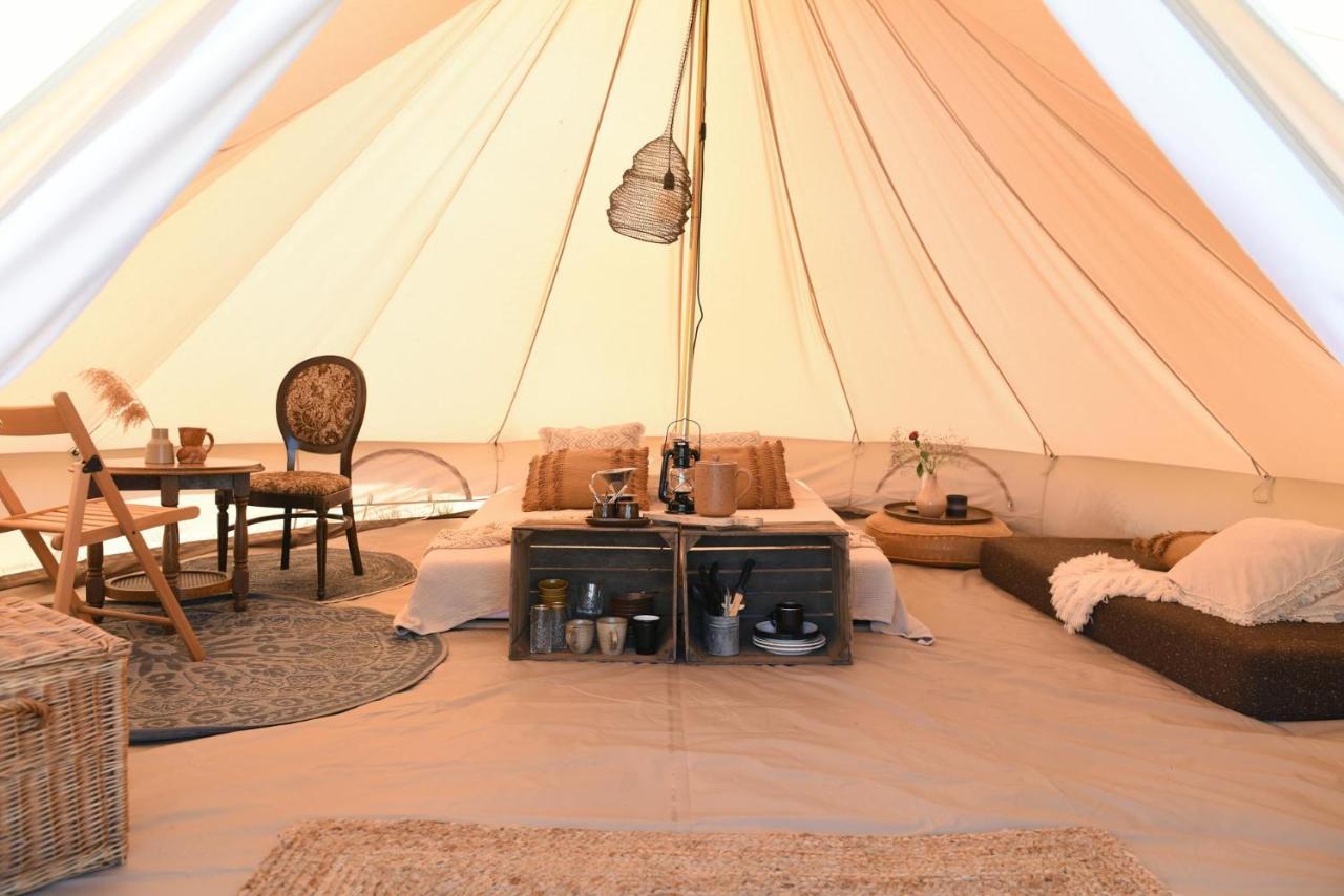 Smuk Lytse Bell Tent Echtenerbrug Exteriér fotografie